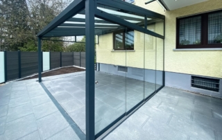 MuS - Terrassenüberdachung mit Glas